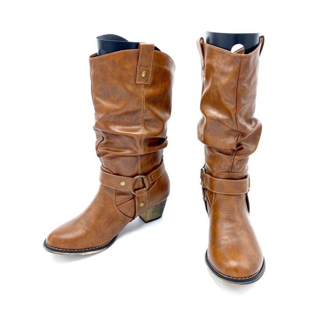 NEW Refresh Wild Western Cowboy Boots size 8.5 - Picture 2 of 8